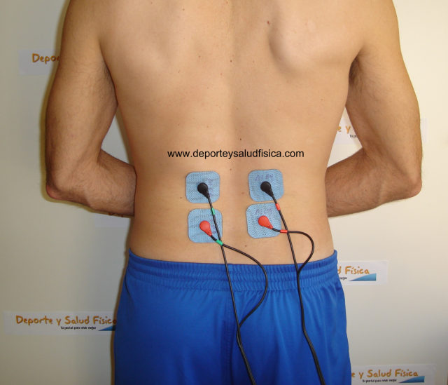 Electroestimulación para contracturas y dolor espalda