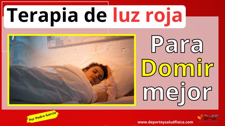 Beneficios de la luz roja para dormir mejor